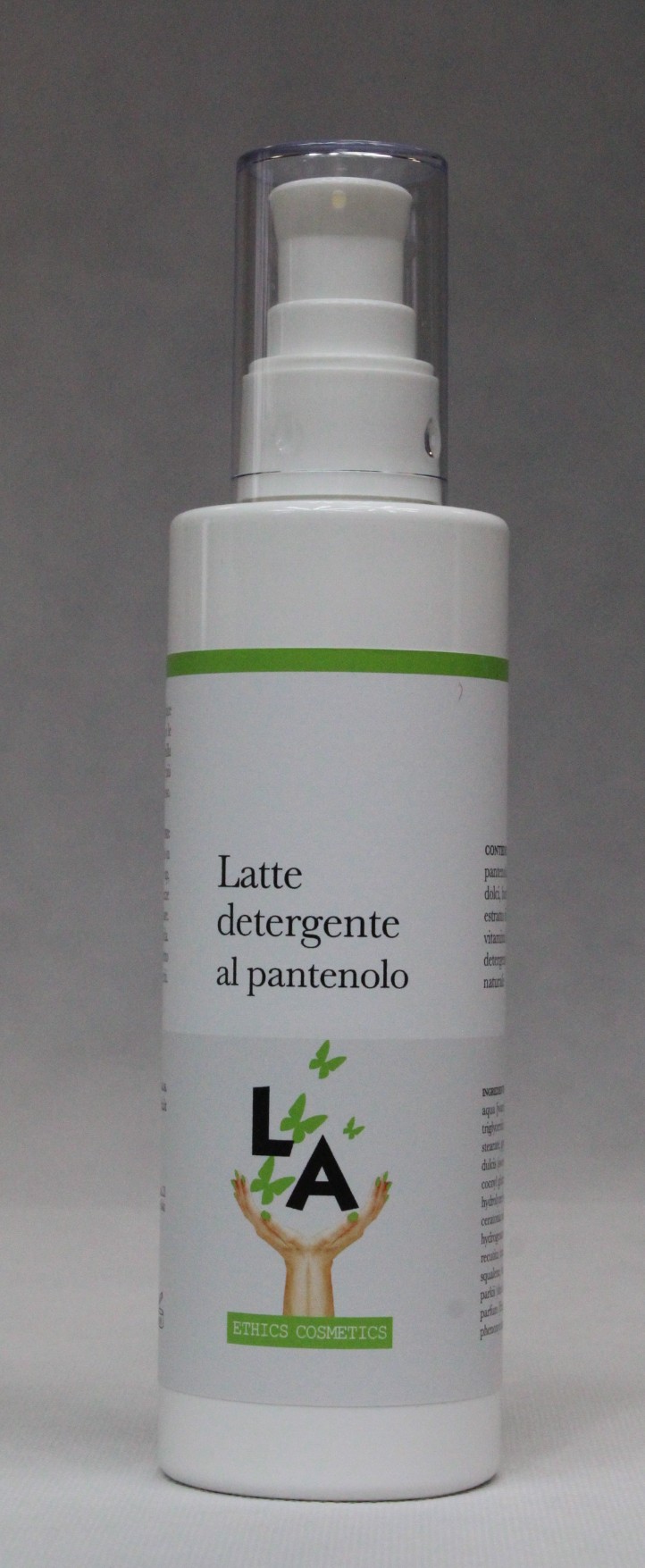 scheda LA cosmetici latte detergente