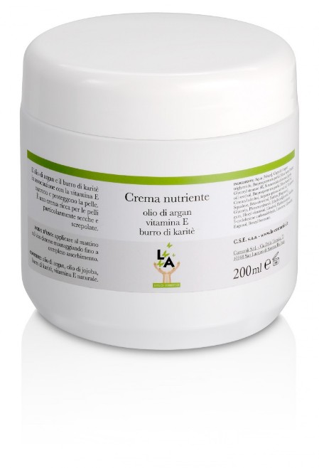 LA053   Crema nutriente olio di argan e vit. E burro di karitè