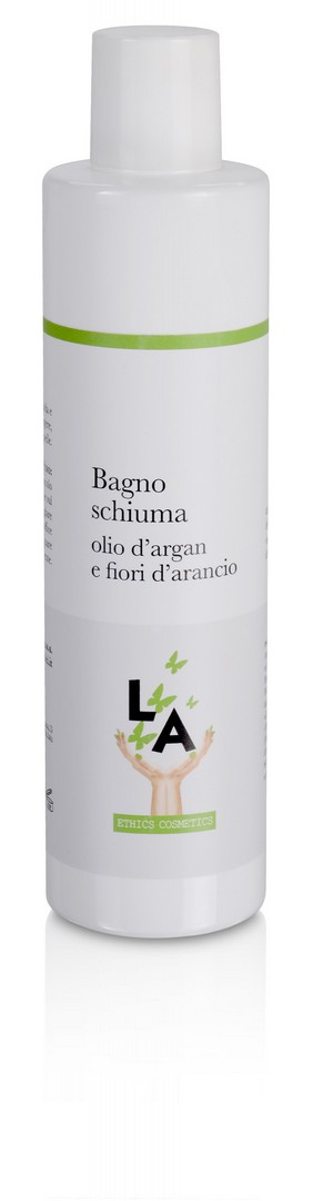 Bagno schiuma olio d’argan e fiori d’arancio