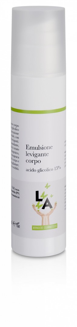 LA154 Emulsione levigante corpo acido glicolico 15% LA154 Emulsione levigante corpo acido glicolico 15%