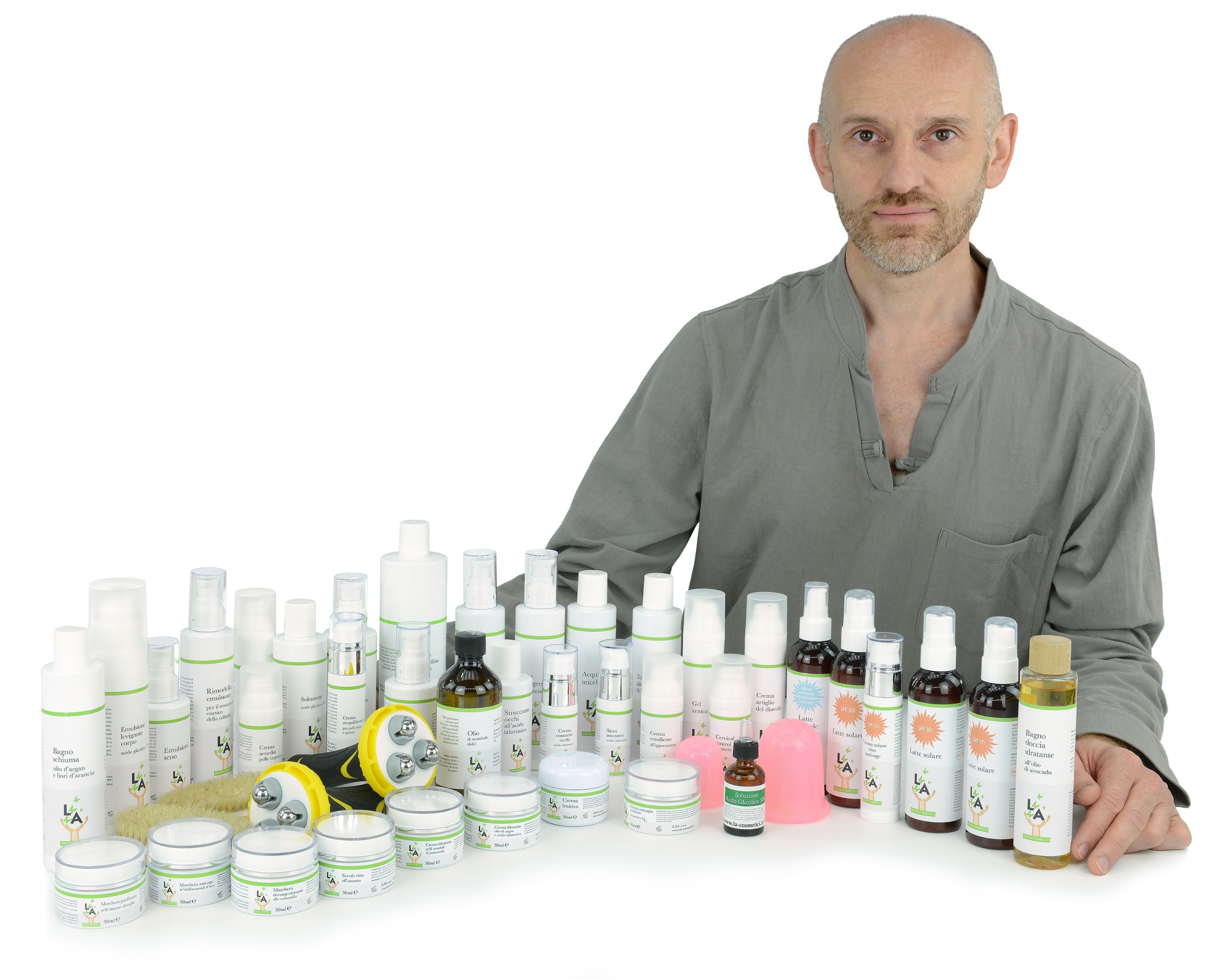 cristian sinisi e la linea cosmetica naturale e biologica