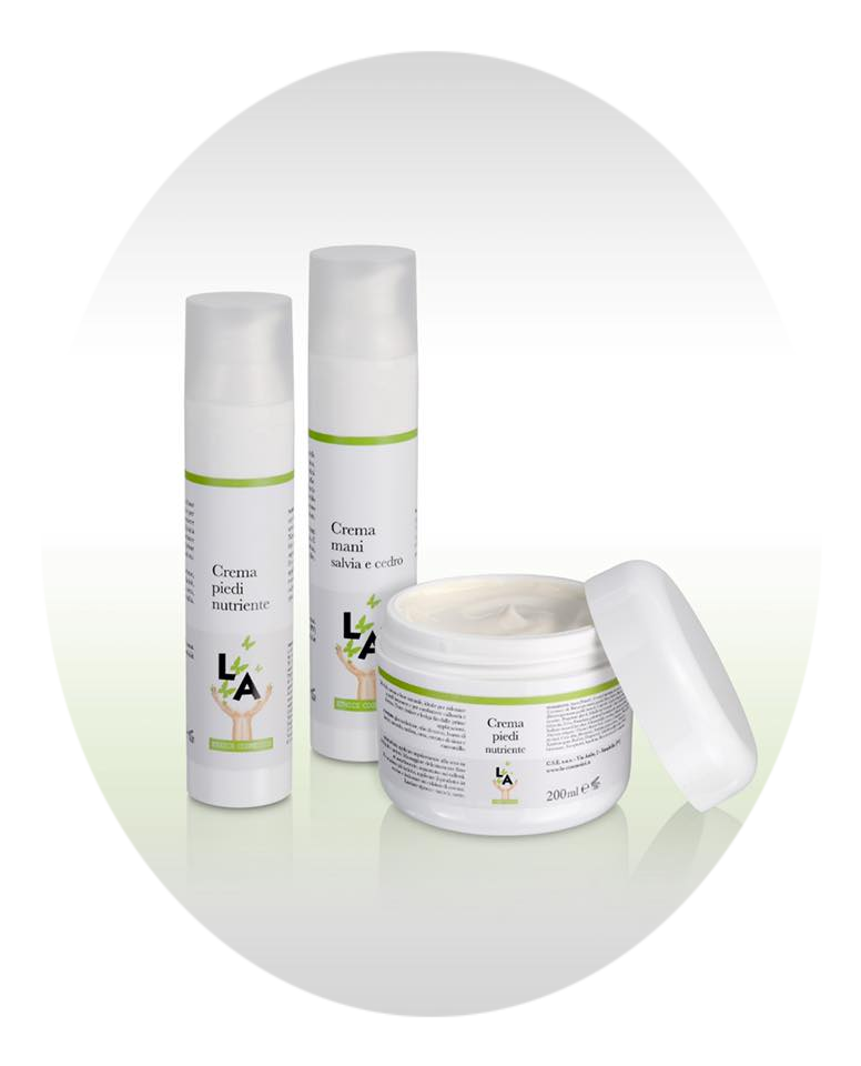 cosmetici mani e piedi ditta "LA"