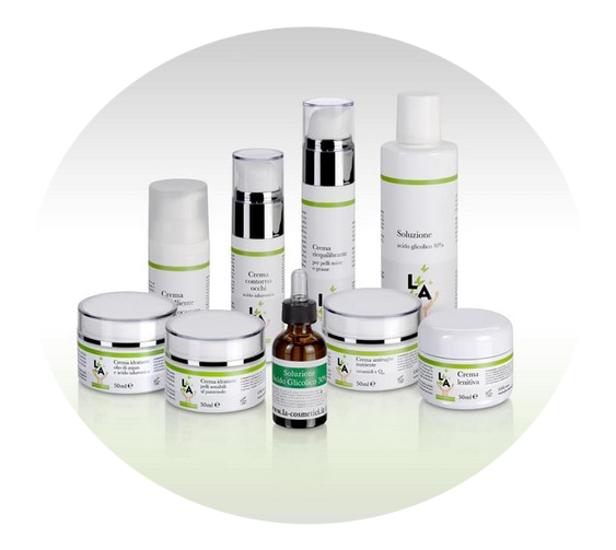 cosmetici viso ditta "LA"