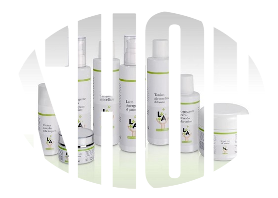 FORMATO CABINA PRODOTTI COSMETICI NATURALI "LA" DI CRISTIAN SINISI