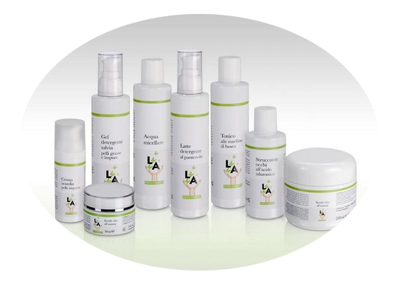 cosmetici per l'uomo ditta "LA"